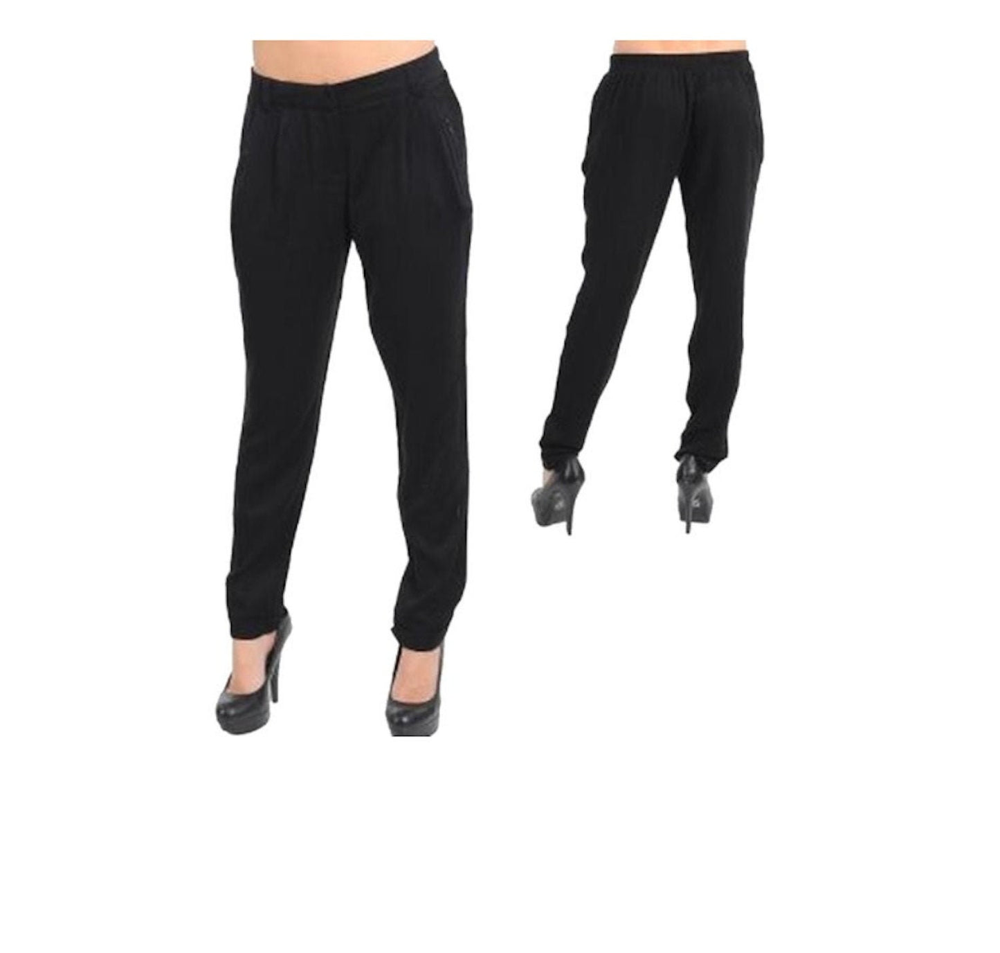 Hipster Slouchy Cuff Dress Pant