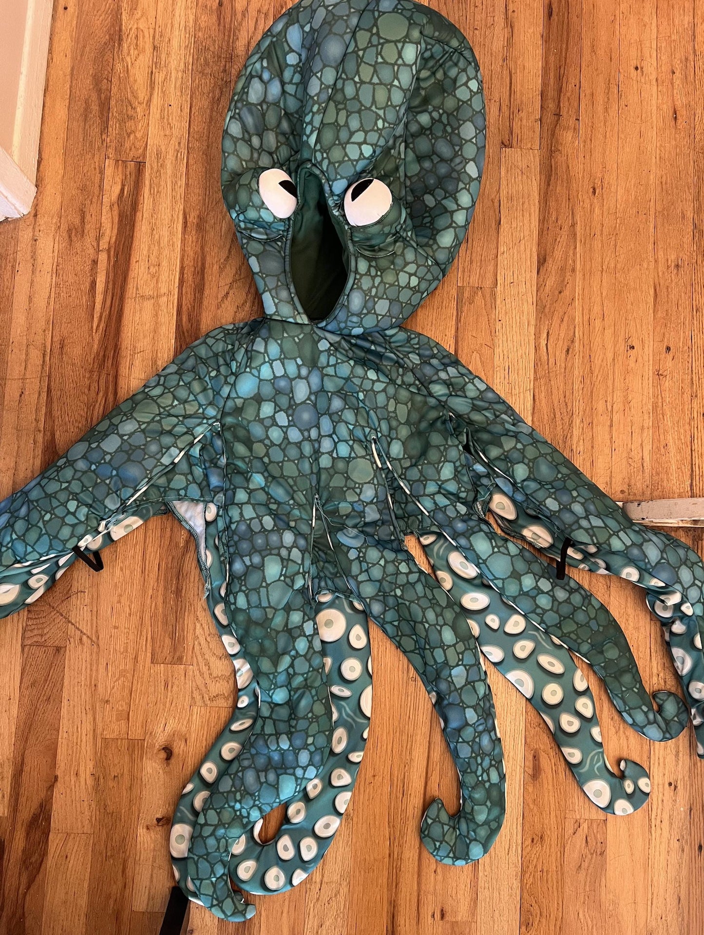 Kids Octopus Under the Sea Costume Halloween Size Medium