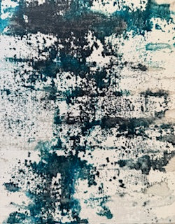 Wanderlust 8x10 Screen Print Bold Modern Abstract Theme Canvas Wall Art (Framing Optional)
