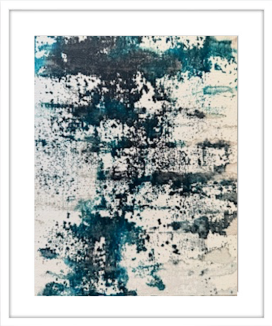 Wanderlust 8x10 Screen Print Bold Modern Abstract Theme Canvas Wall Art (Framing Optional)