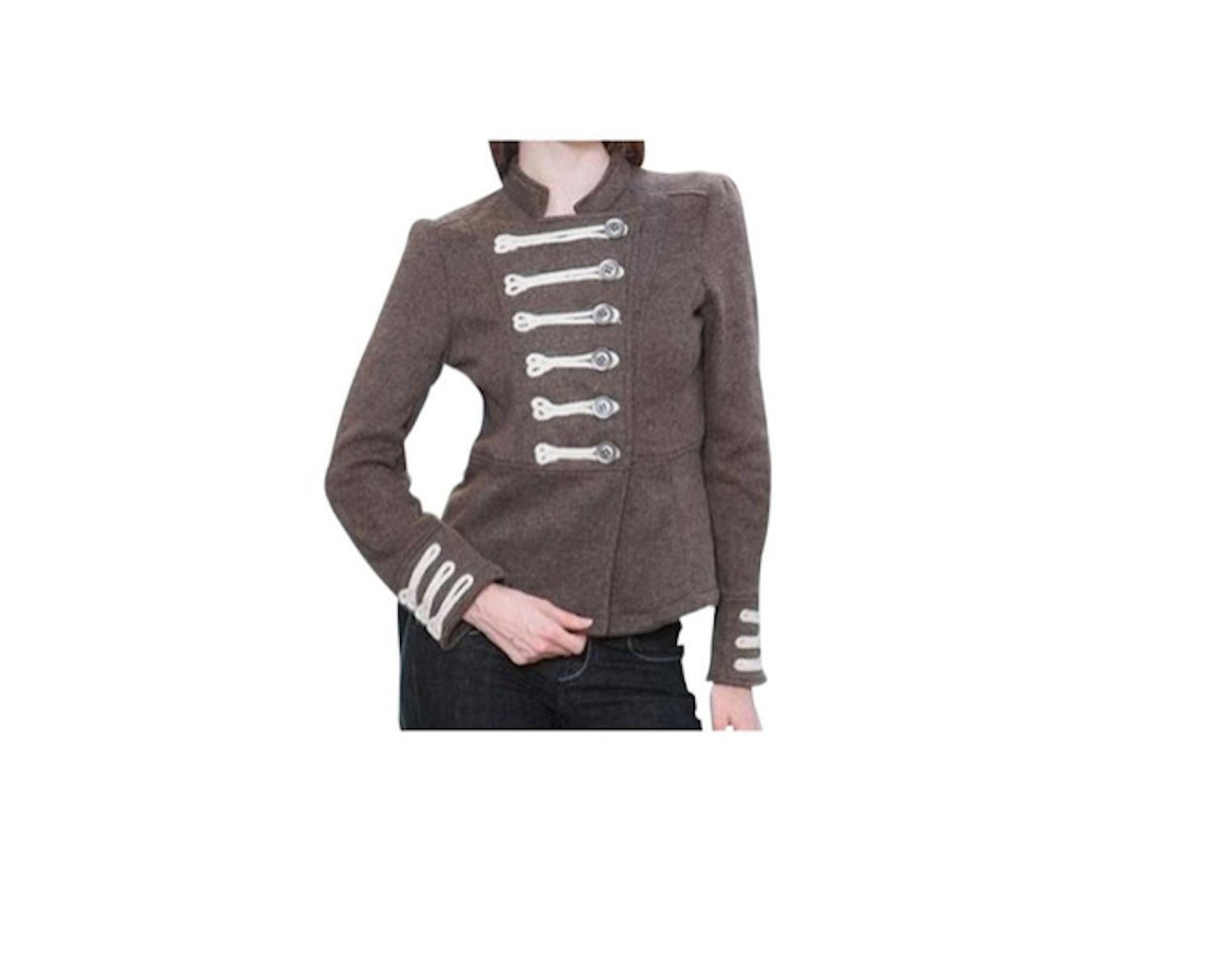 Size Small MILITARY Cadet Blazer Jacket Coat