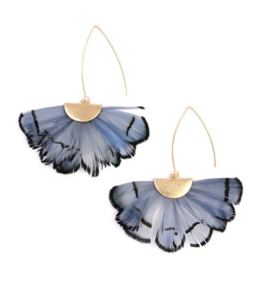 Butterfly Wings Threader Earrings