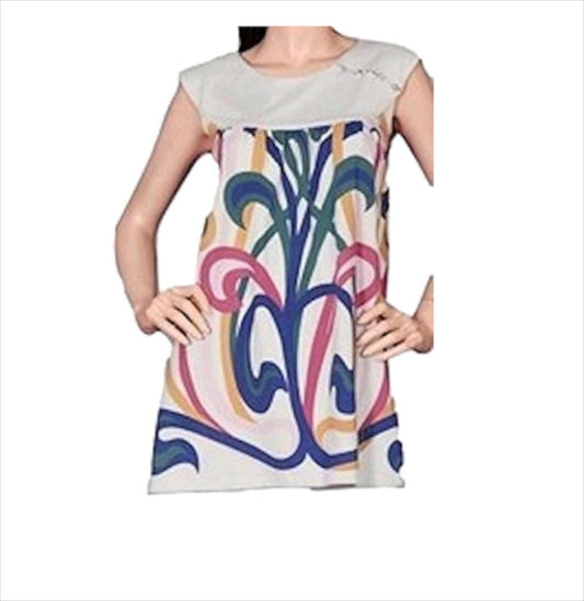 Damask Print Blouse