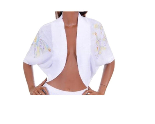 Butterfly Knit Sweater Wrap Cardigan