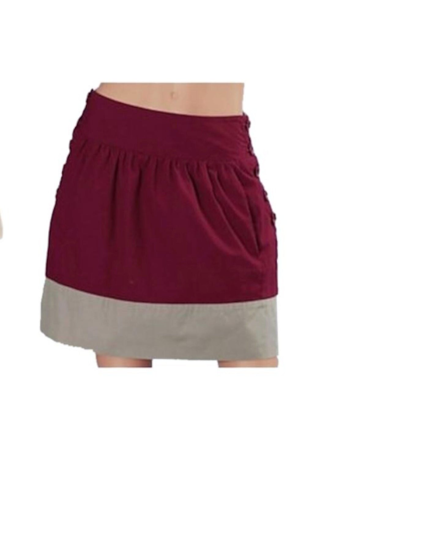 Color Block Skirt