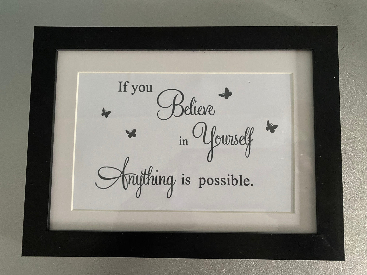 6 x 8 Inspirational Manifestation Motivational Life Quote Art Print