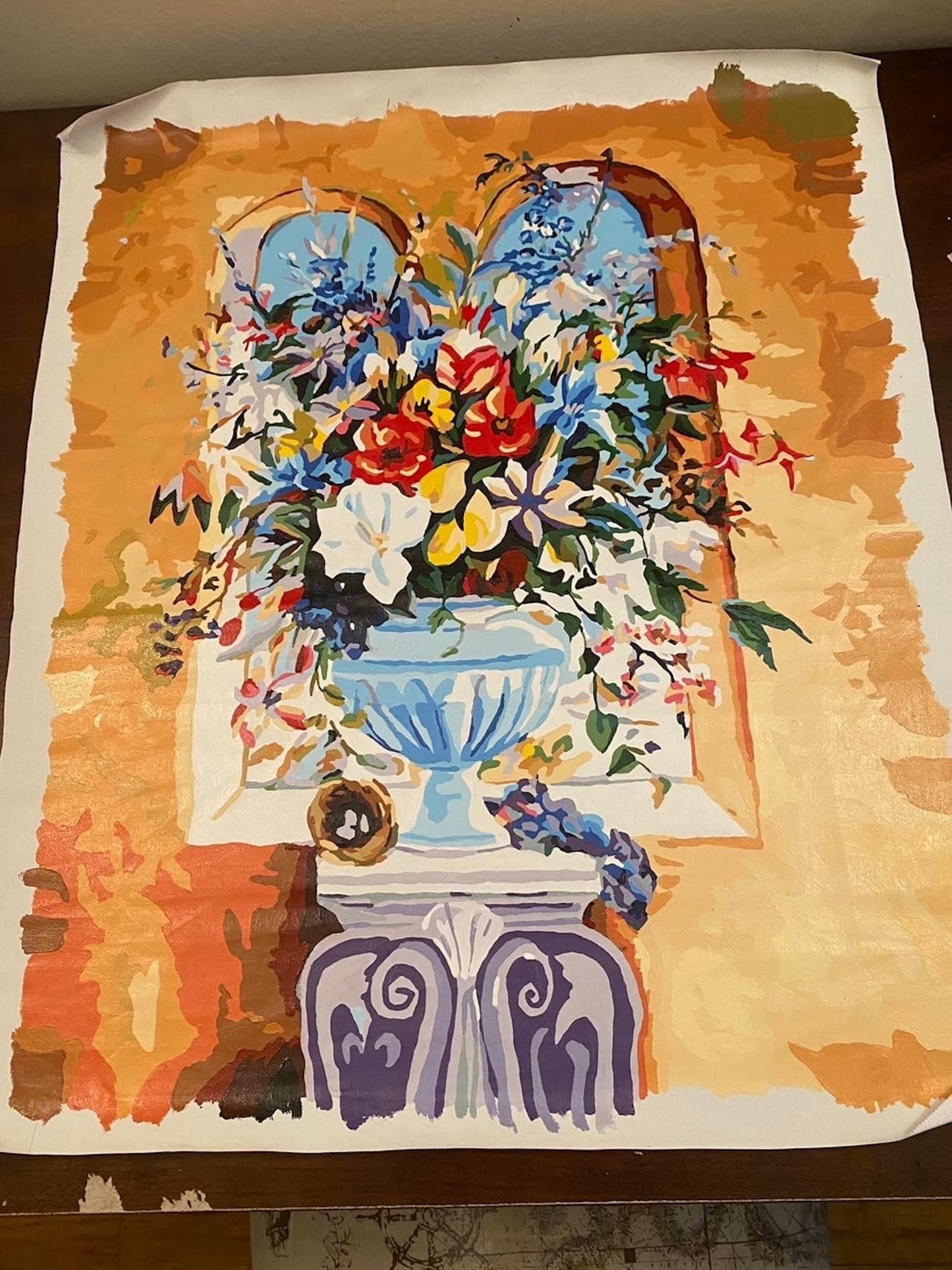 20x24 Live Life in Full Bloom Acrylic Painting 2022