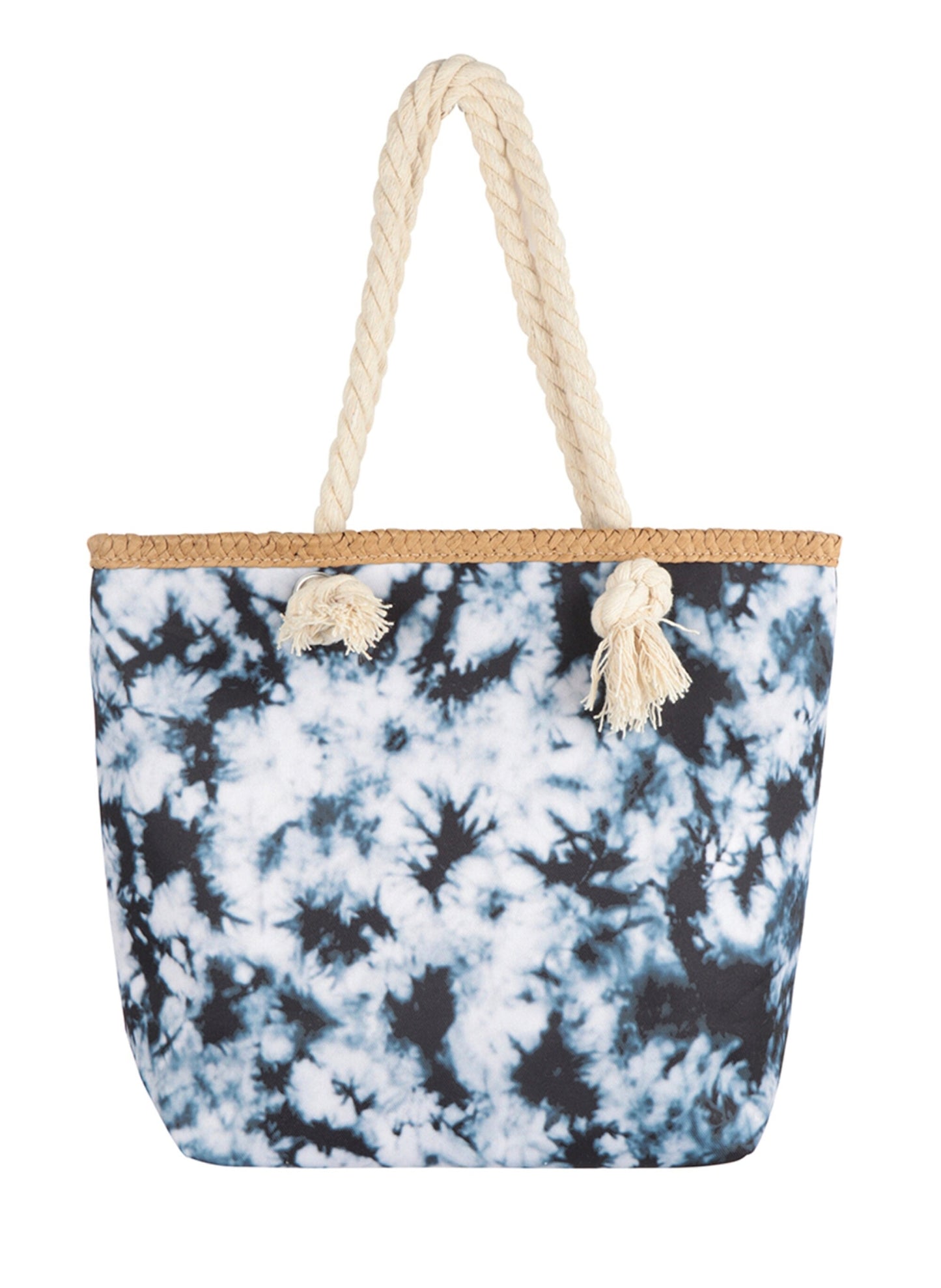 Kids Tie Dye Canvas Tote - Beach Sports Overnight Bag Boho Theme