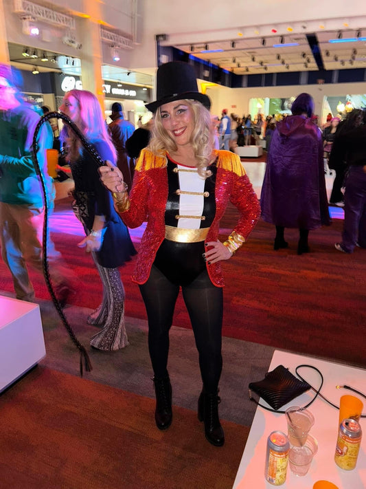4pc Size Large Ringmaster Costume Halloween