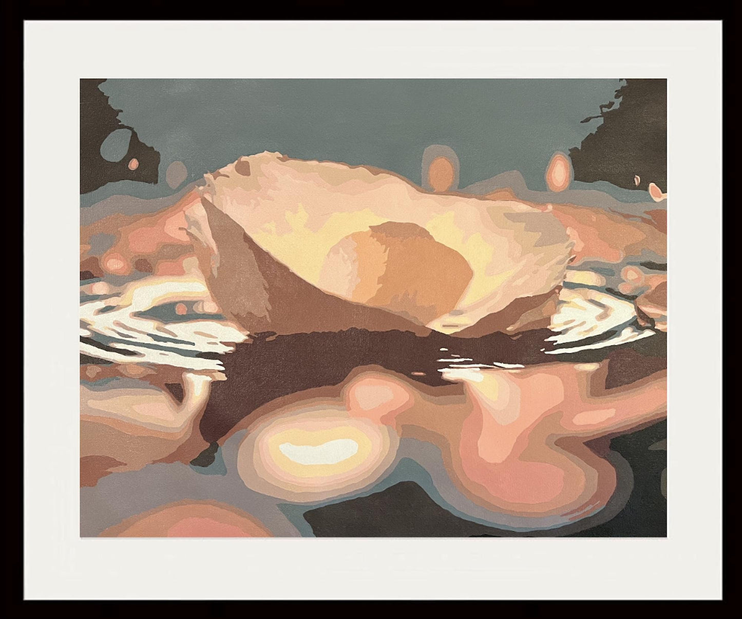 20x24 The Ripple Effect Acrylic Painting 2024
