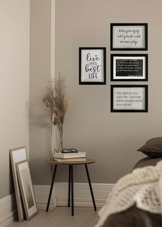 6 x 8 Inspirational Manifestation Motivational Life Quote Art Print