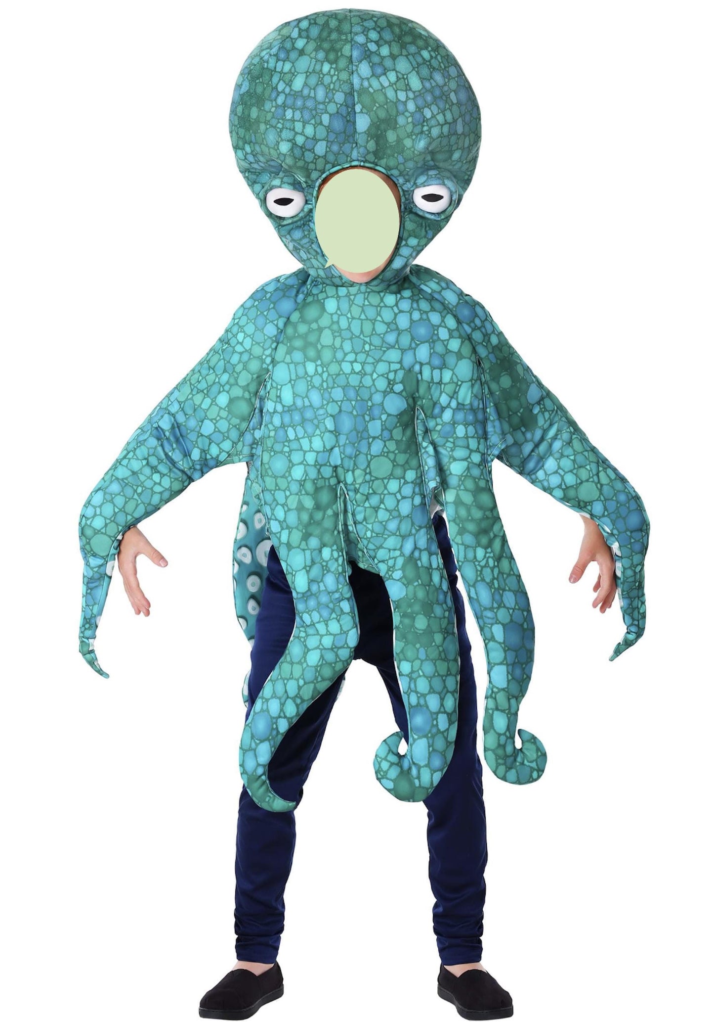 Kids Octopus Under the Sea Costume Halloween Size Medium